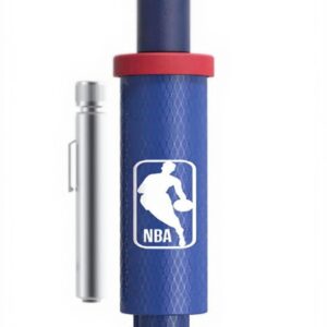 Pompe da basket Wilson NBA kit gonfiaggio rapido blu