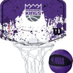 Wilson Mini Hoop NBA Sacramento Kings Canestro Basket Nero-0