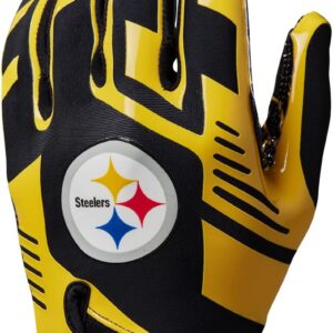 Guanti Football Wilson NFL Super Grip Pittsburgh Steelers-0