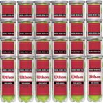 Palline Padel Wilson Rush 100 Verde 24 Tubi Adulto-0