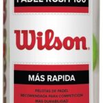 Wilson Padel Balls Yellow 3-Pack Padel Rush 100-0