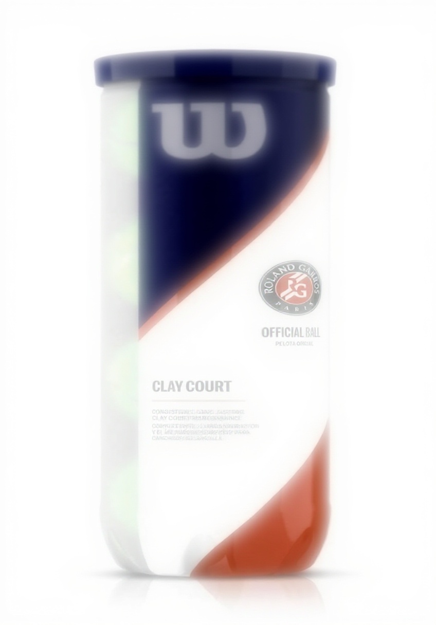 Palline da tennis Roland Garros Wilson su campo terra battuta