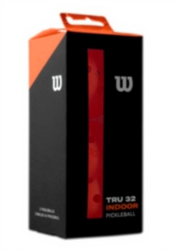 Palline da pickleball Wilson TRU 32 indoor arancione