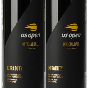 Palline da tennis Wilson US Open gialle feltro professionale-0