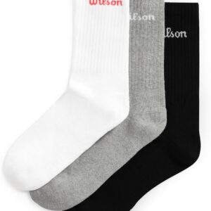 Calzini sportivi Wilson performanti traspiranti multicolore-0