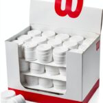 Wilson Pro Overgrip Tennis Impugnature Feltro Bianco-0
