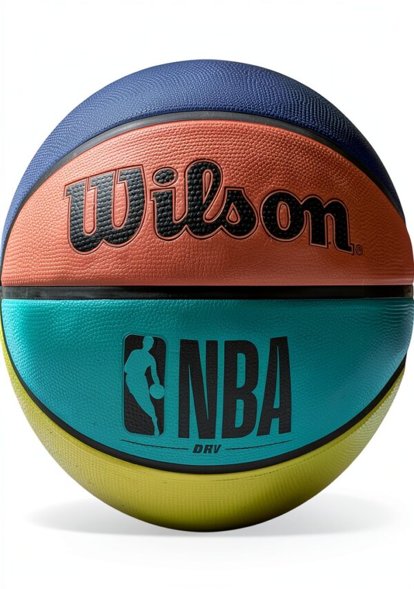 Palla Basket Wilson NBA DRV Gomma Outdoor Multi Colore