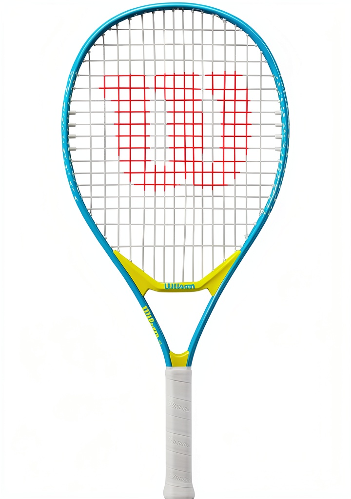 Wilson Ultra Power 23 racchetta da tennis per bambini in uso su campo